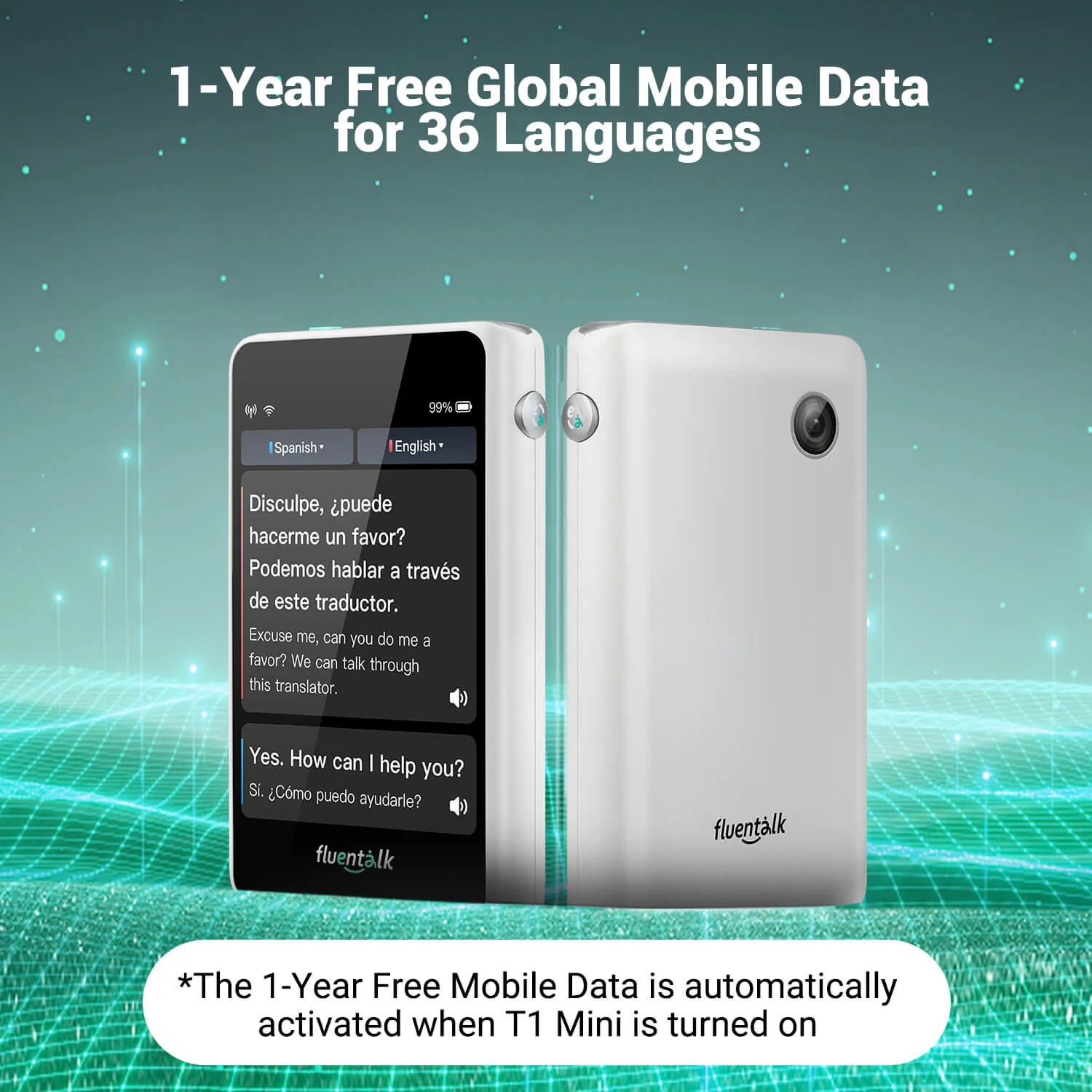 Timekettle FluentTalk T1 Mini Handheld Translator Image 8