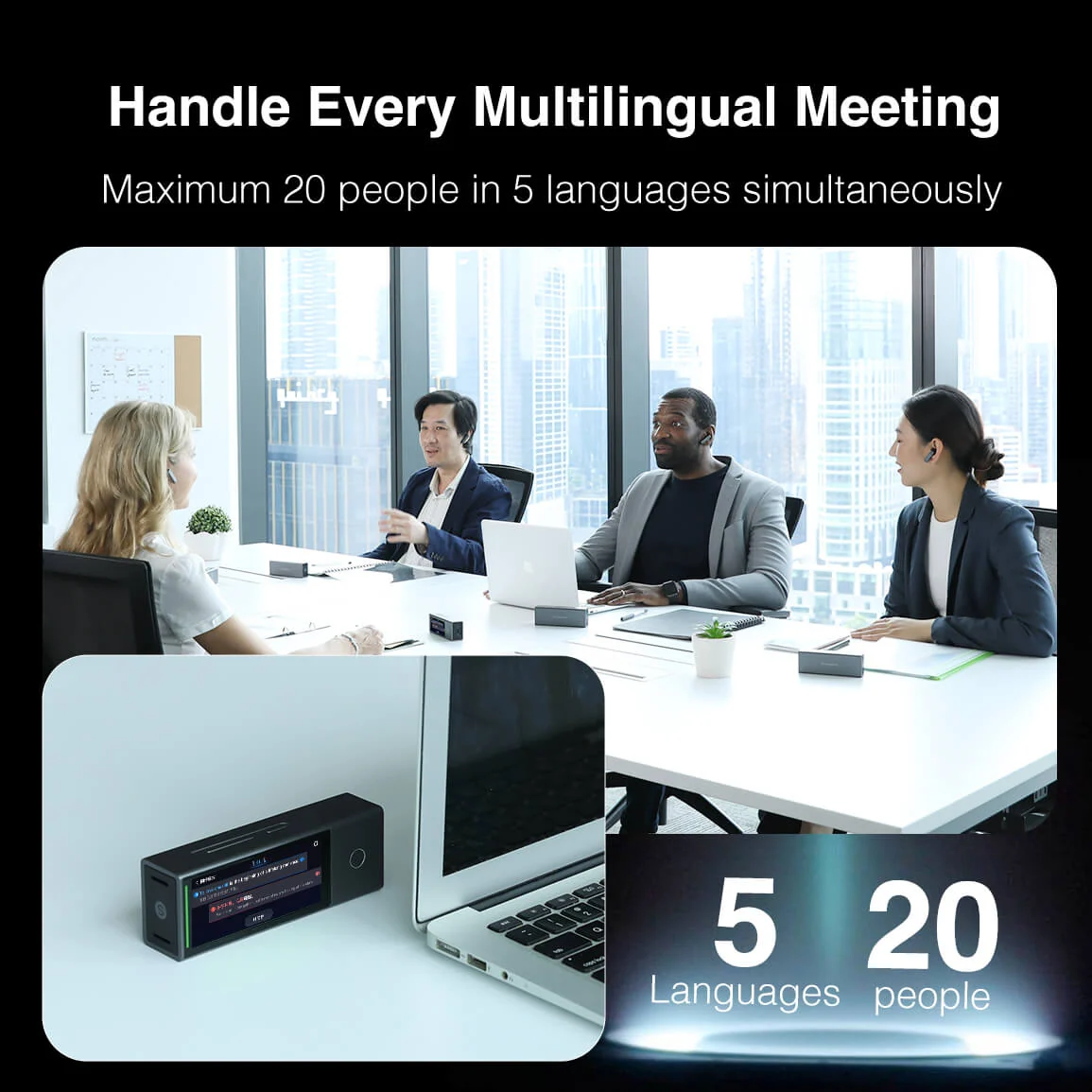 Timekettle X1 AI Interpreter Hub Image 6