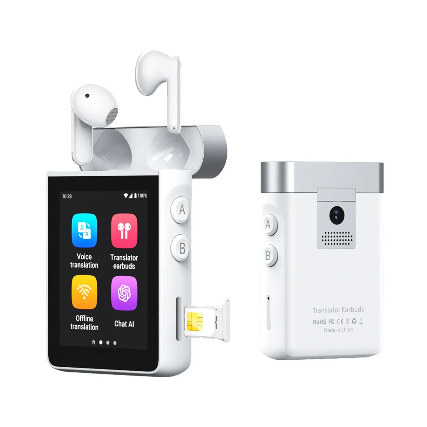 Wooask® A9: 4G Standalone Translator Earbuds with ChatGPT Image 8